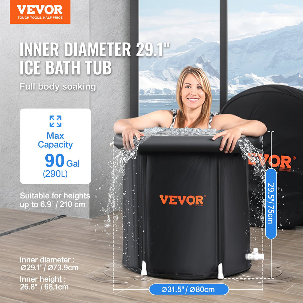 Portable Ice Bath Recovery Therapy Plunge
